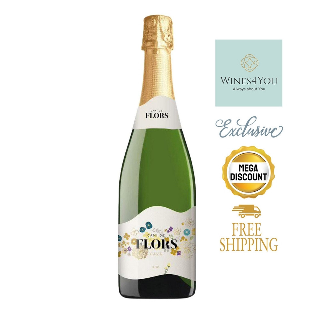 Cami De Flors Brut Cava Spain Sparkling Wine